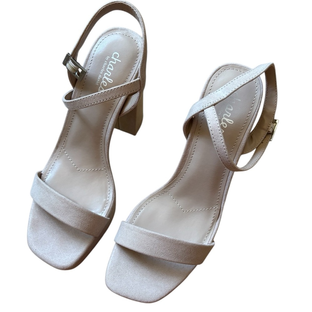 Charles by Charles David Women's Beige “Izzy” Platform Heels Size 7.5